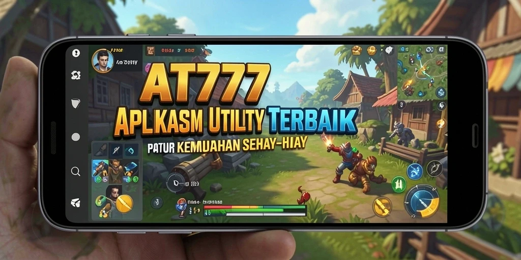 Tampilan antarmuka AT777 yang menarik dan mudah digunakan.
