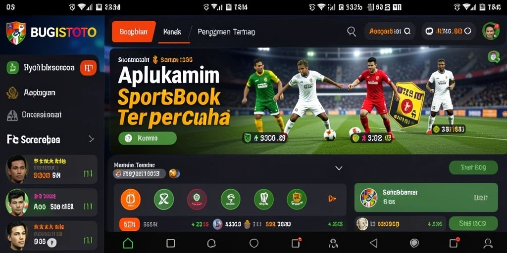 Tampilan grafik menarik dari gameplay taruhan di BUGISTOTO.
