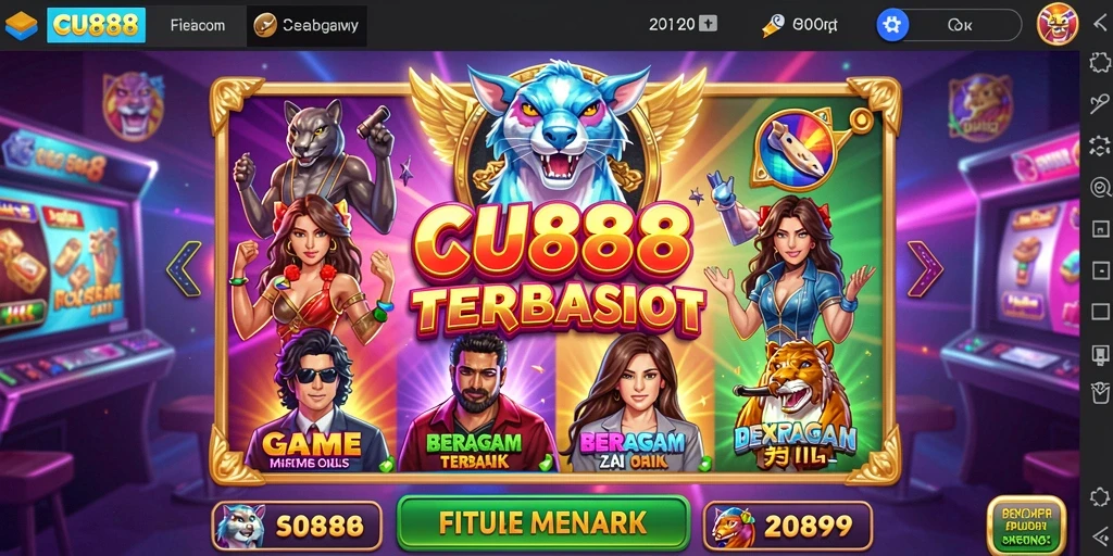 Gameplay Slot yang seru dan mendebarkan dari CU888.