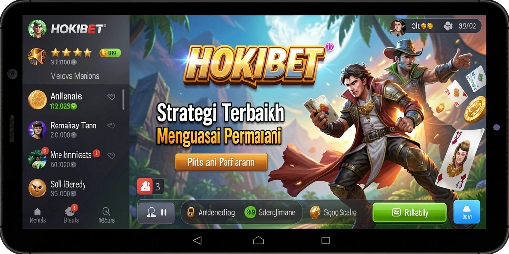 Tampilan gameplay HOKIBET yang memikat dan penuh strategi.