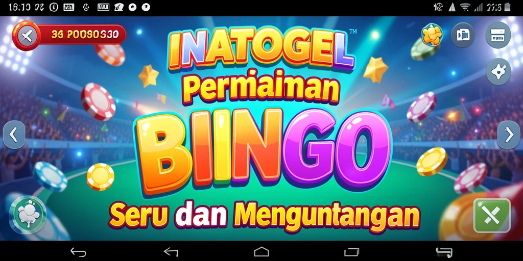 Tampilan gameplay Bingo yang seru dan interaktif.