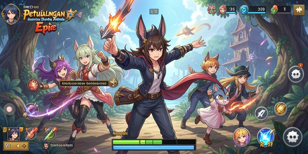 Menampilkan karakter anime dalam aksi seru di IND89.