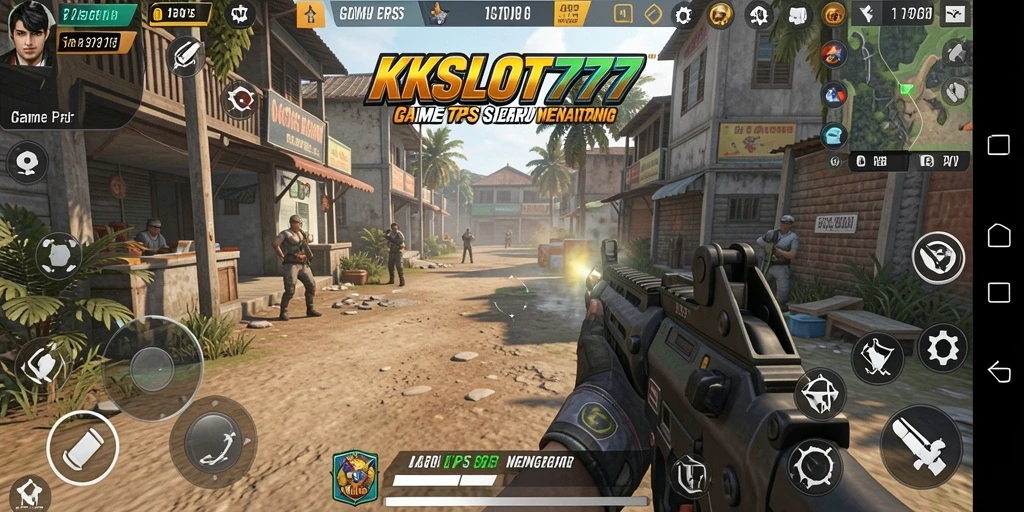 Tampilan gameplay KKSLOT777 yang mendebarkan dan penuh aksi.