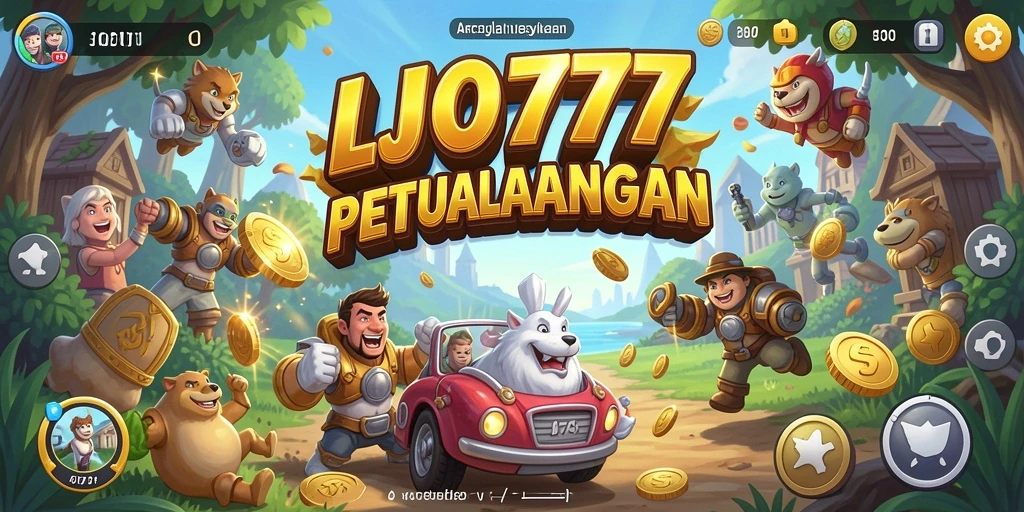 Tangkapan layar dari gameplay menakjubkan LJO777 yang seru.