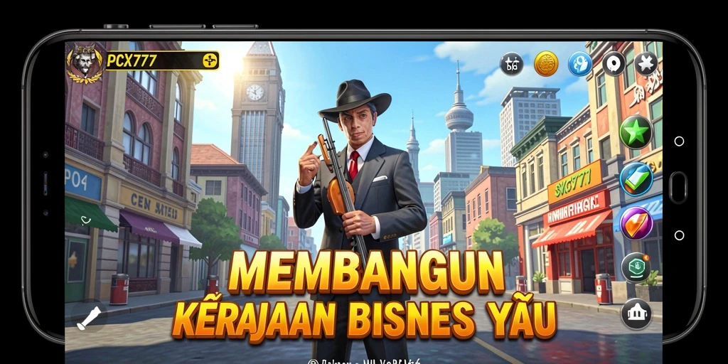 Tampilan gameplay dinamis dan strategis di PCX777.