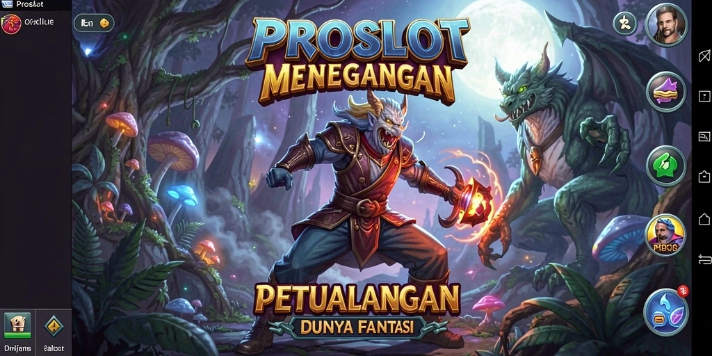 Tampilan gameplay PROSLOT yang seru dan menegangkan saat bertarung.
