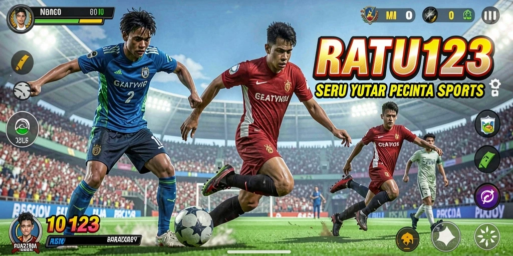 Tampilan gameplay menarik dari RATU123 yang menghibur.