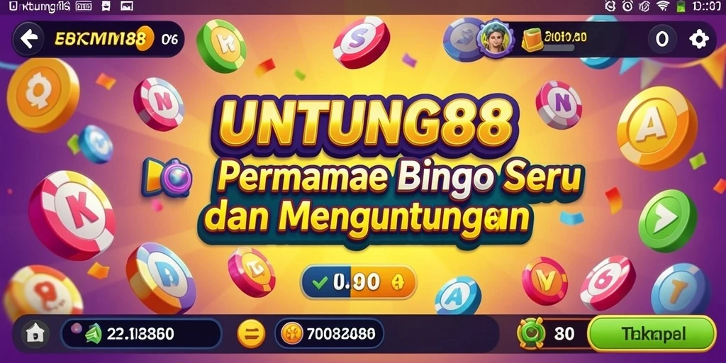 Tampilan menarik dari gameplay Bingo di UNTUNG88.
