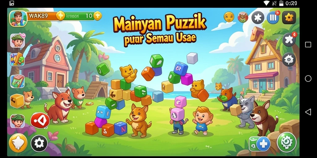 Gameplay seru WAK89 dengan teka-teki menantang